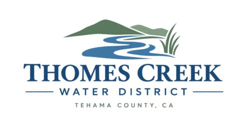 Thomes Creek Water District logo Thomes Creek Water District logo